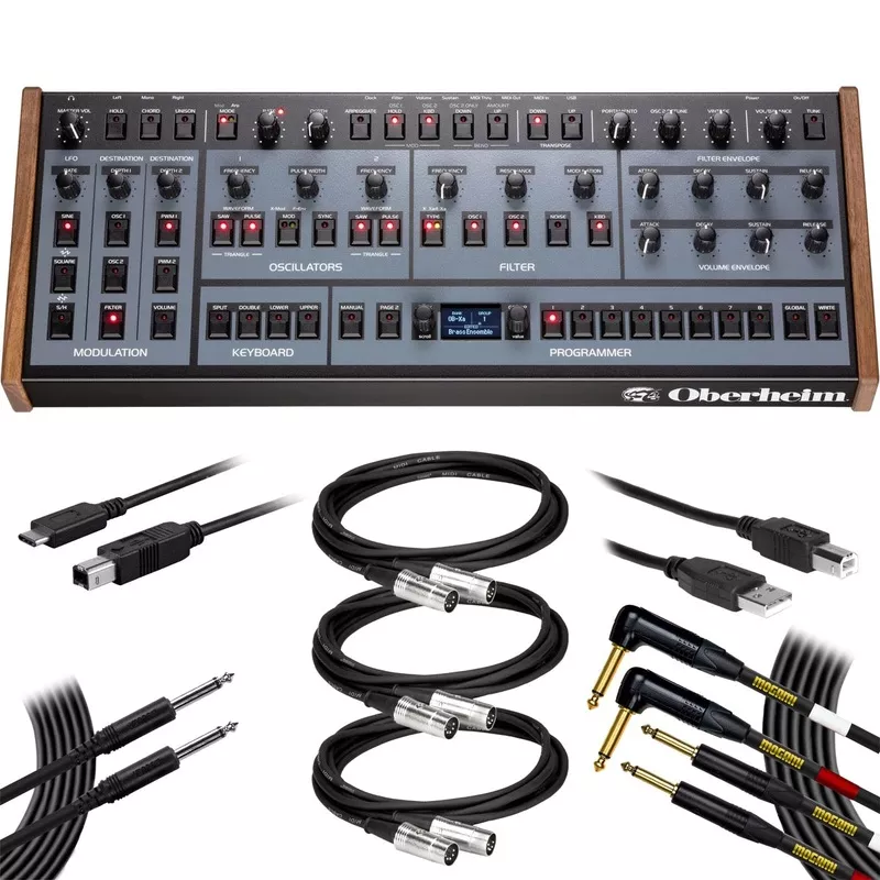 oberheim-ob-x8-desktop-module-polyphonic-analog-synthesizer-cable-kit Oberheim OB-X8 Desktop Module Polyphonic Analog Synthesizer CABLE KIT