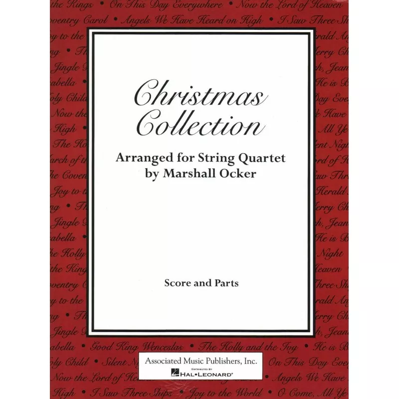 ocker-marshall-christmas-collection-string-quartet-2-violins-viola-cello-publish Ocker, Marshall – Christmas Collection For string quartet (2 violins, viola, cello) Published by Associated Music Publishers, Inc