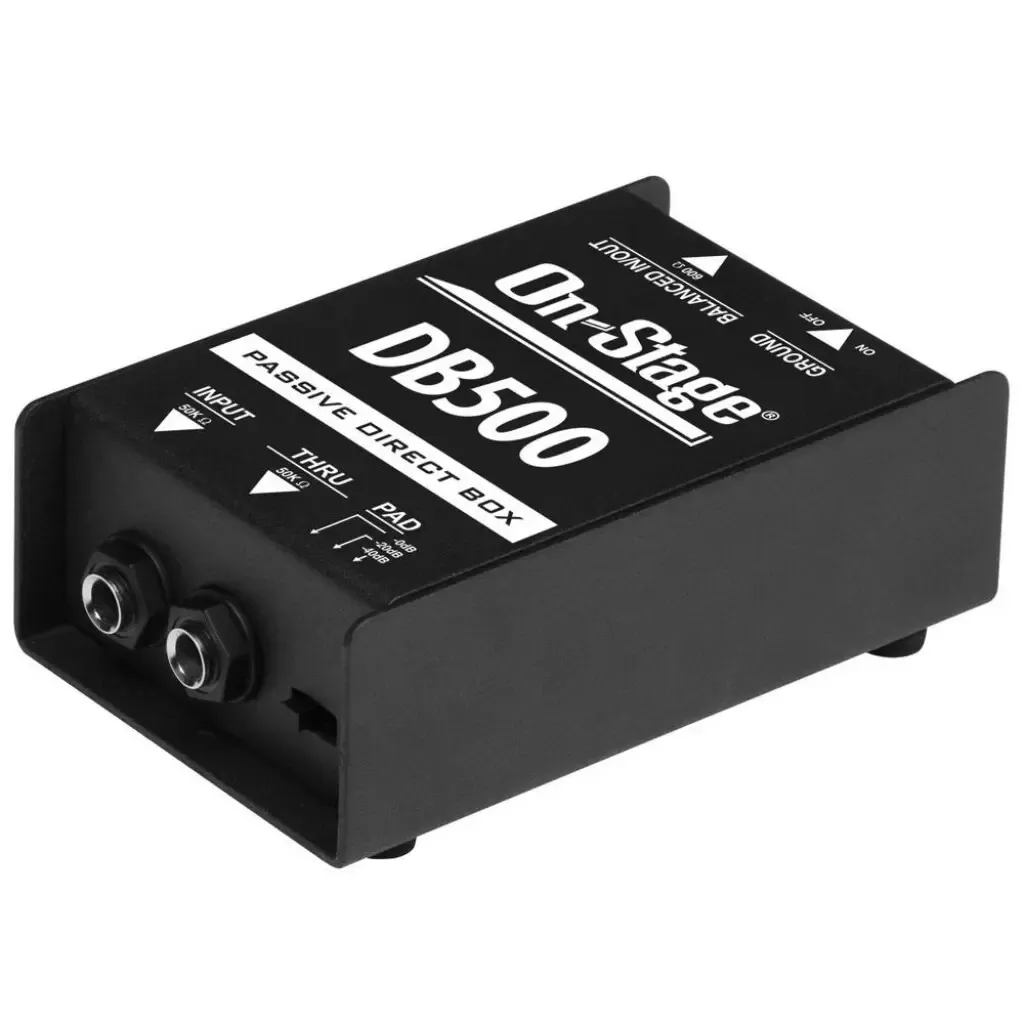 on-stage-db500-passive-direct-box On-Stage DB500 Passive Direct Box