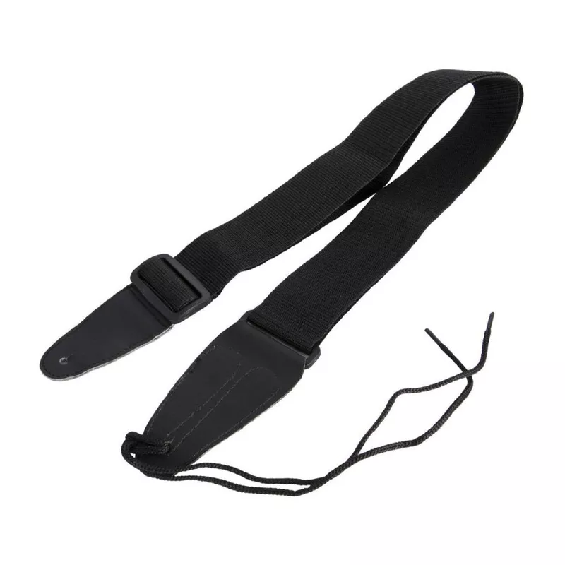 on-stage-gsa10bk-leather-ends-2-in-guitar-strap-black On-Stage GSA10BK Leather Ends 2 in. Guitar Strap – Black