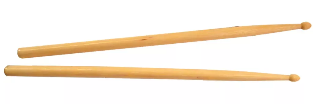 on-stage-hw5b-hickory-5b-wood-tip-drumsticks On-Stage HW5B Hickory 5B Wood Tip Drumsticks