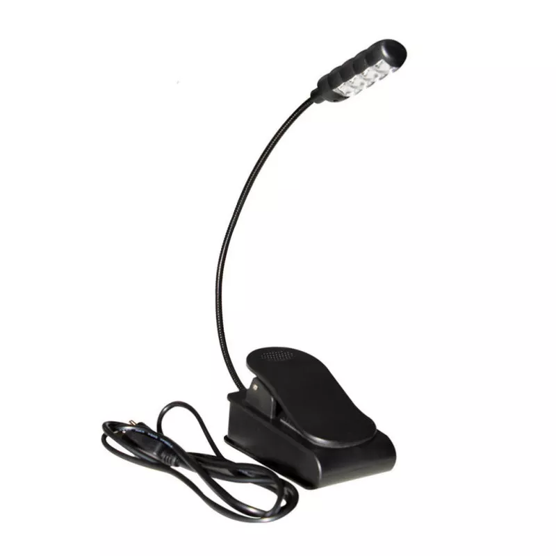on-stage-led2214-usb-rechargeable-sheet-music-single-headlight On-Stage LED2214 USB Rechargeable Sheet Music Single Headlight
