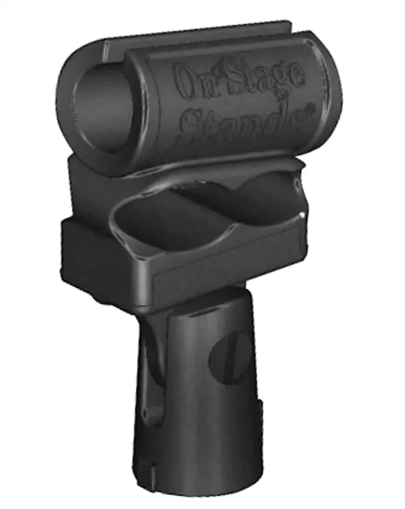 on-stage-my320-condenser-shock-mount-microphone-clip On-Stage MY320 Condenser Shock-Mount Microphone Clip