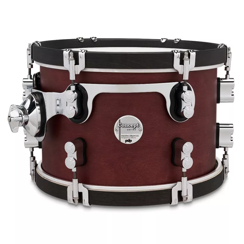 Pacific Drums Concept Classic 8×12 Tom Drum – Ox Blood Stain – PDCC0812STOE