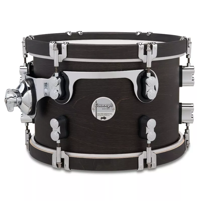 pdp-concept-classic-8-12-mounted-tomebony-stain-with-ebony-hoops PDP Concept Classic 8×12 Mounted TomEbony Stain with Ebony Hoops