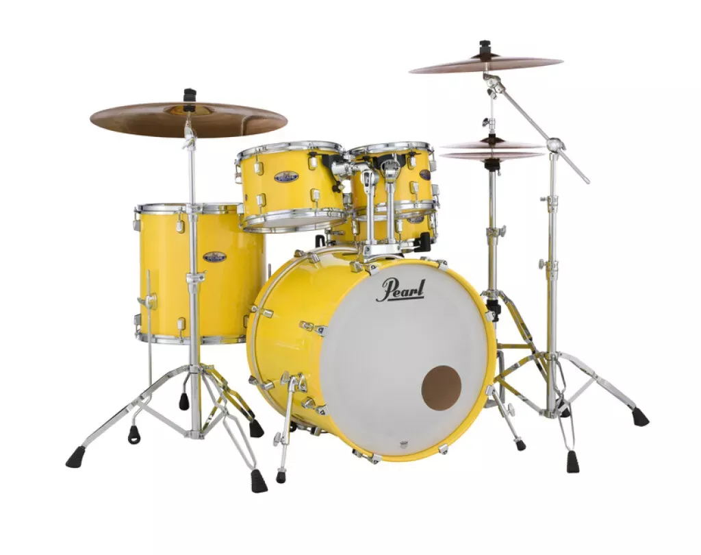 Pearl Decade Maple DMP925SP/C228 22/10/12/16/14S Shell Pack, Solid Yellow