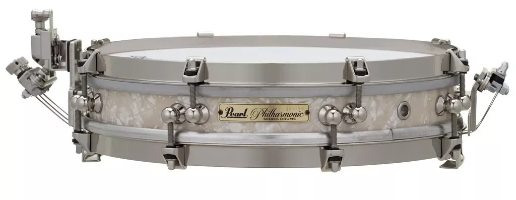 pearl-demo-philharmonic-php1325-n405-13-x-2-5-pancake-snare-drum Pearl *DEMO* Philharmonic PHP1325/N405 13 x 2.5" "Pancake" Snare Drum
