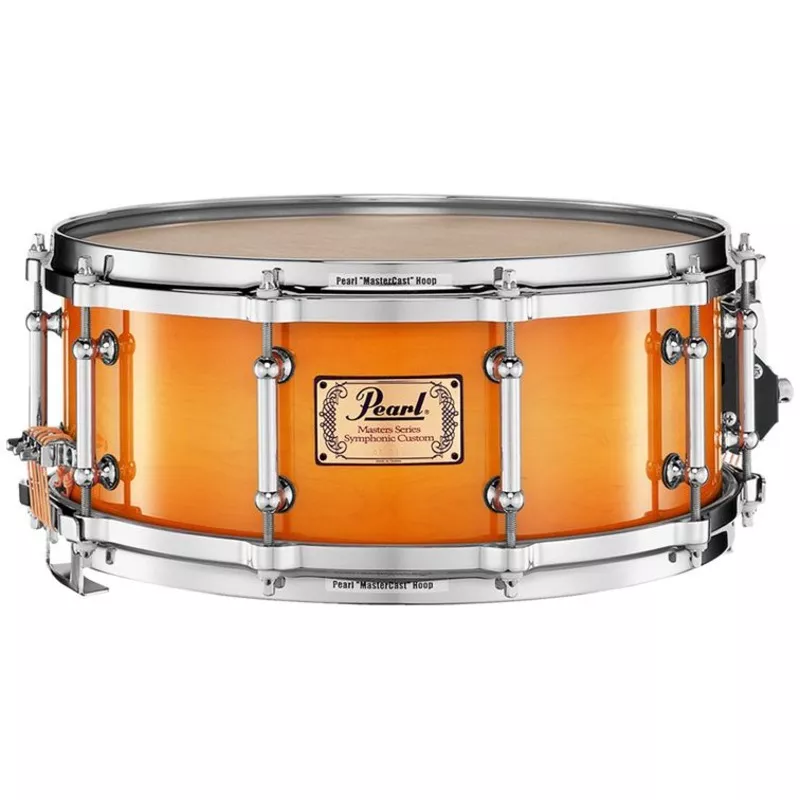 pearl-symphonic-series-snare-drum-14-5-5-antique-sunburst Pearl Symphonic Series Snare Drum – 14×5.5 – Antique Sunburst