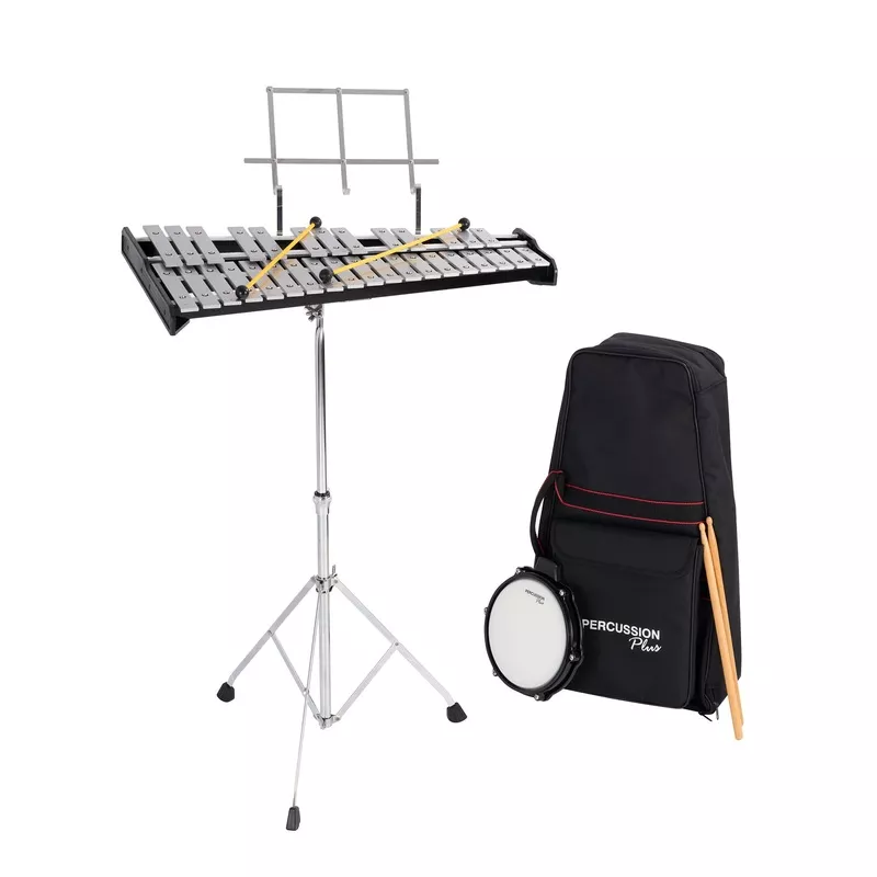 percussion-plus-soprano-glockenspiel-kit-with-drum-pad Percussion Plus Soprano Glockenspiel Kit with Drum Pad