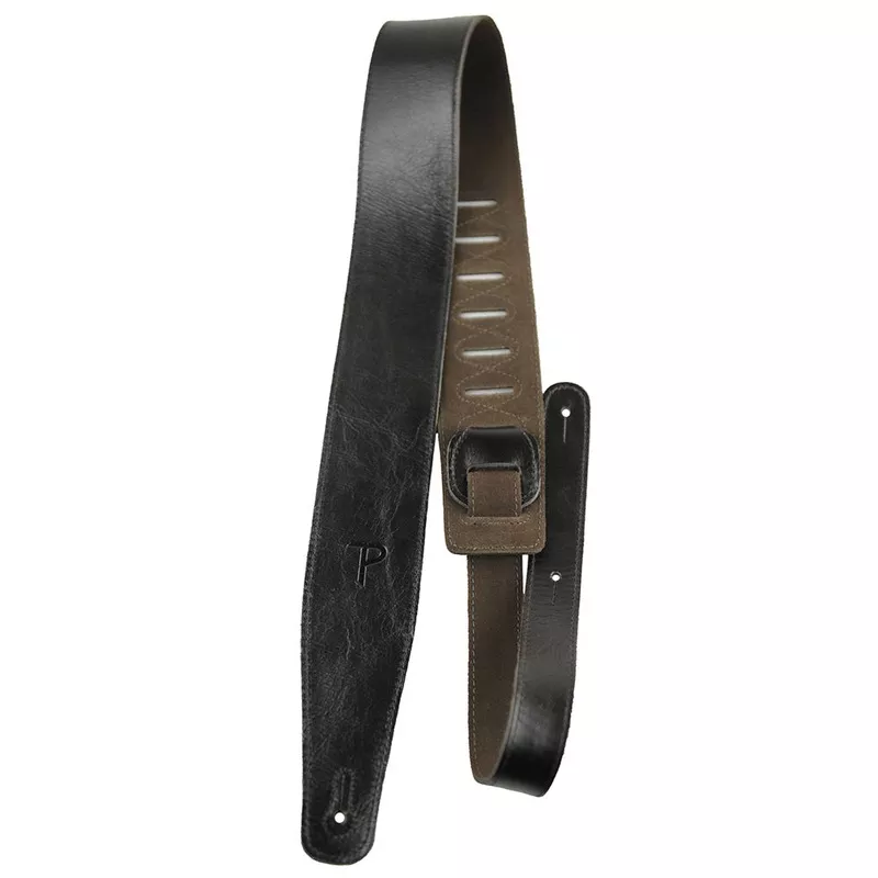 Perris Leathers 2.5″ Leather Guitar Strap – Black