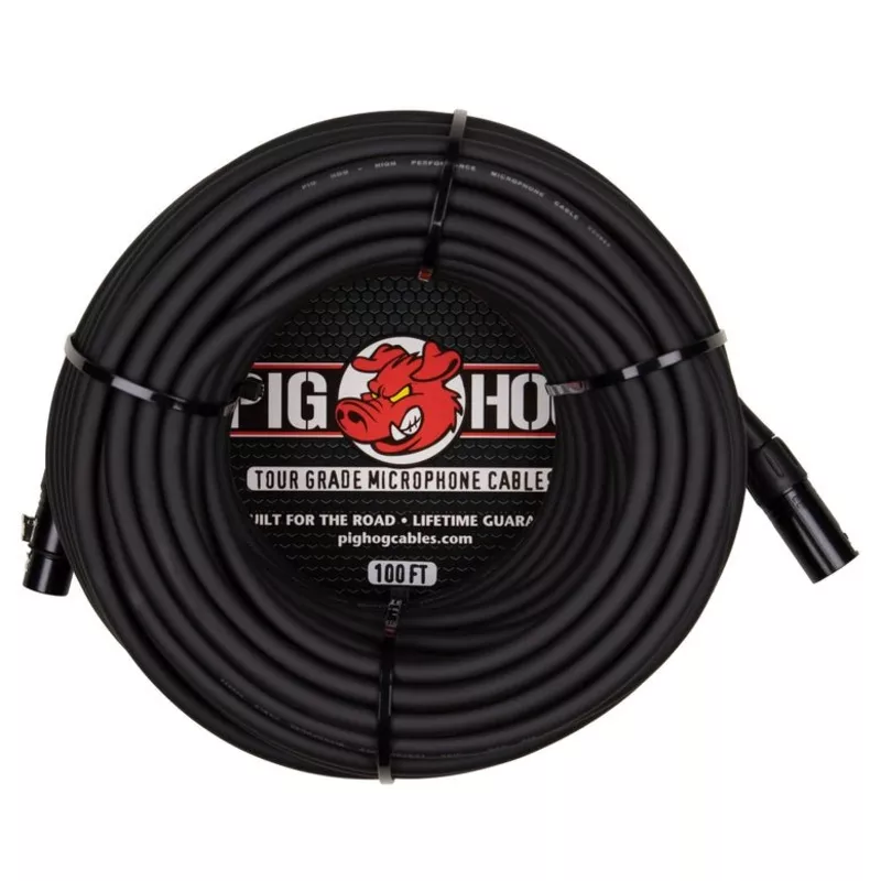 pig-hog-phm100-high-performance-8mm-100ft-xlr-mic-cable Pig Hog PHM100 High Performance 8mm 100ft XLR Mic Cable