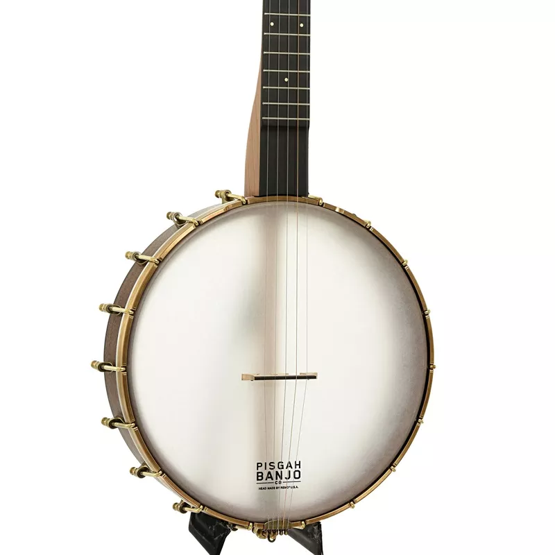 pisgah-roscoe-12in-left-handed-openback-banjo-gigbag Pisgah Roscoe 12in Left-Handed Openback Banjo & Gigbag