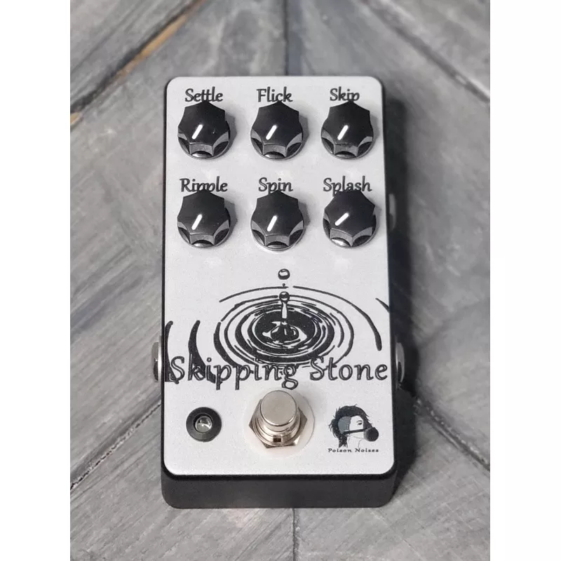 poison-noises-skipping-stone-delay-effect-pedal Poison Noises Skipping Stone Delay Effect Pedal