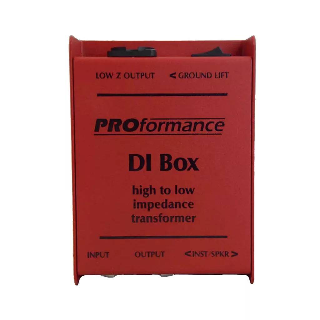 proformance-pdi-1-passive-direct-box-with-ground-lift PROformance PDI-1 Passive Direct Box with Ground Lift