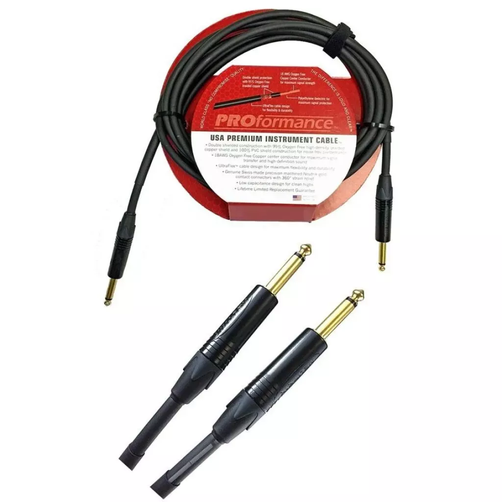 proformance-usagtr10-premium-instrument-cable-10-feet PROFormance USAGTR10 Premium Instrument Cable, 10 Feet