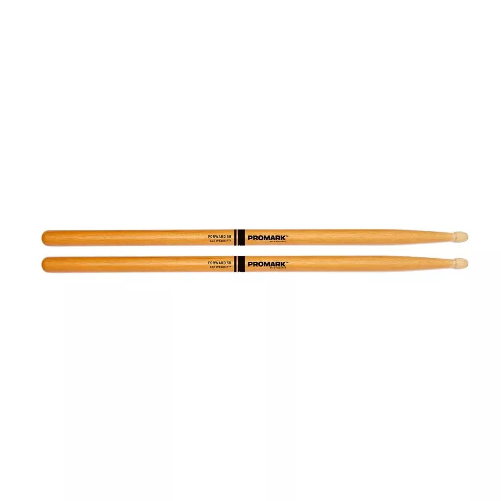 promark-forward-f5bagc-5b-activegrip-drumsticks-clear ProMark Forward F5BAGC 5B ActiveGrip Drumsticks Clear