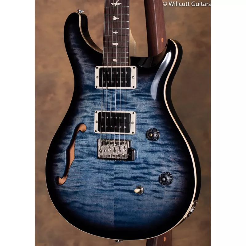 PRS CE24 Semi Hollow Faded Blue Smoke Burst USED