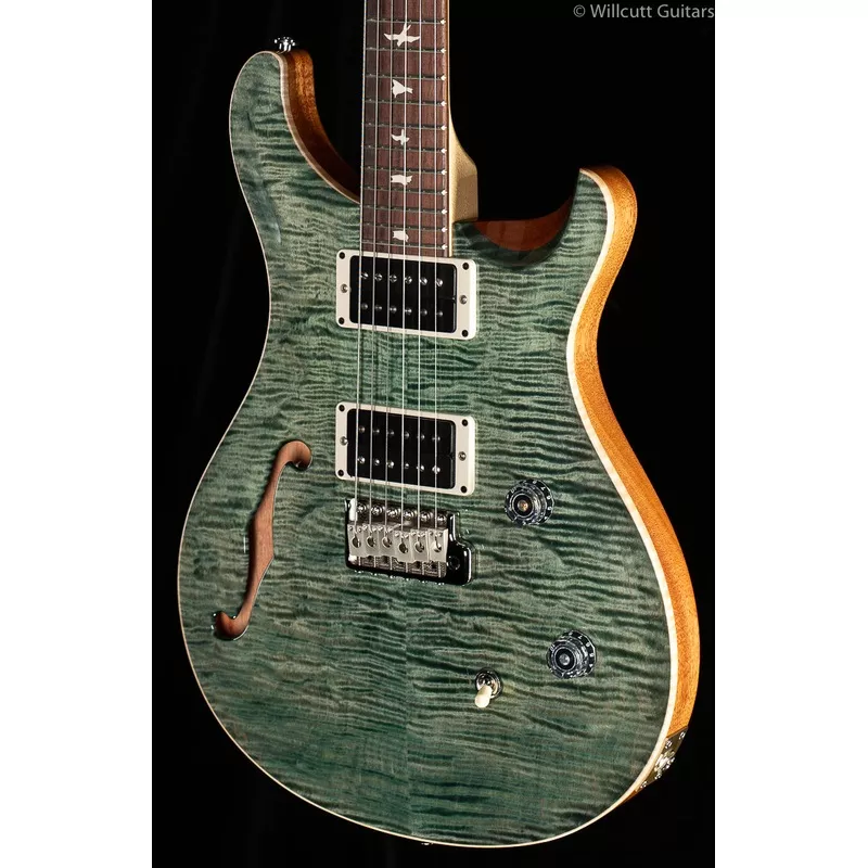 prs-ce24-semi-hollow-trampas-green PRS CE24 Semi-Hollow Trampas Green