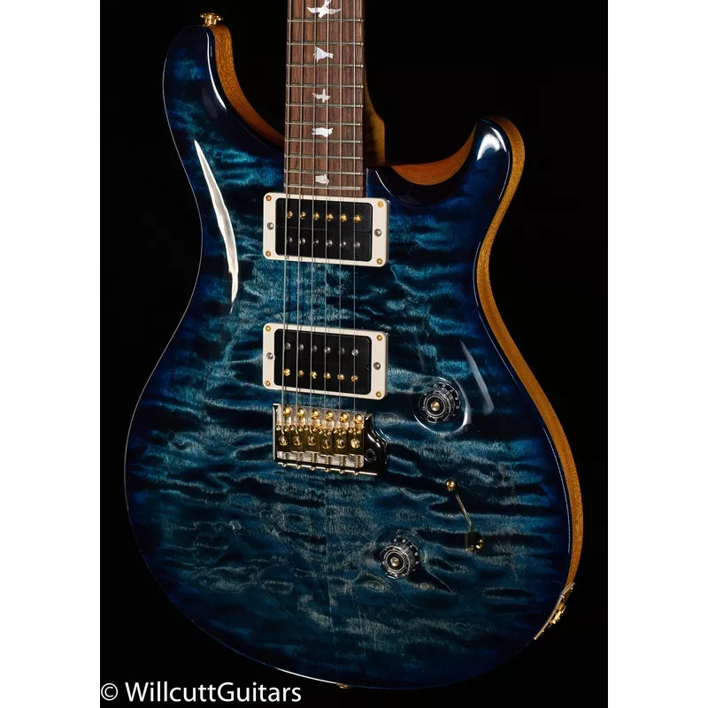prs-custom-24-wood-library-edition-whale-blue-burst-roasted-maple PRS Custom 24 Wood Library Edition Whale Blue Burst Roasted Maple