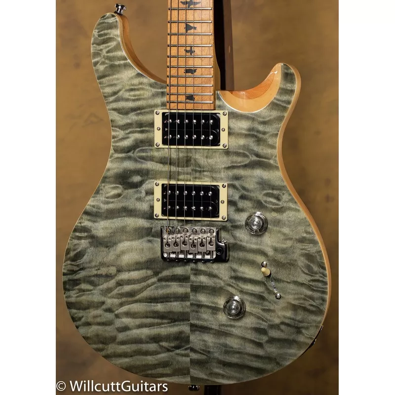 prs-se-custom-24-trampas-green-roasted-neck PRS SE Custom 24 Trampas Green Roasted Neck