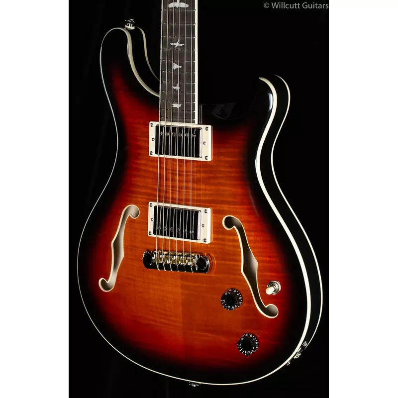 prs-se-hollowbody-ii-tri-color-burst-839 PRS SE Hollowbody II Tri-Color Burst (839)