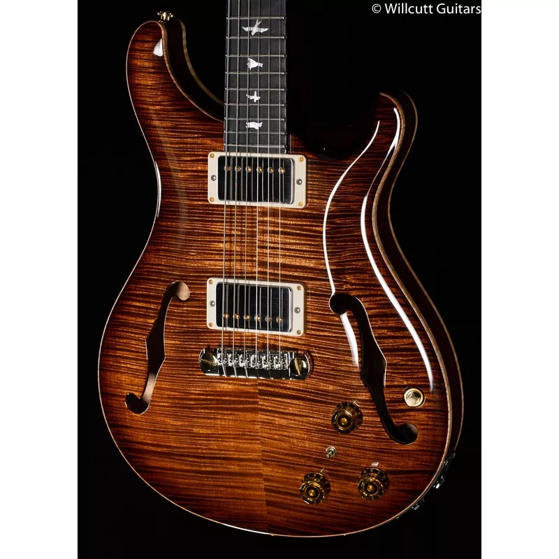 prs-wood-library-hollowbody-ii-piezo-copperhead-burst PRS Wood Library Hollowbody II Piezo Copperhead Burst