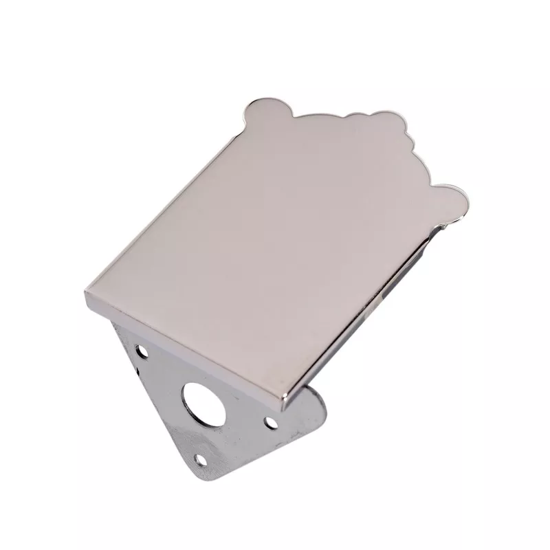 prucha-nickel-plated-plain-cover-mandolin-tailpiece Prucha Nickel-Plated Plain Cover Mandolin Tailpiece