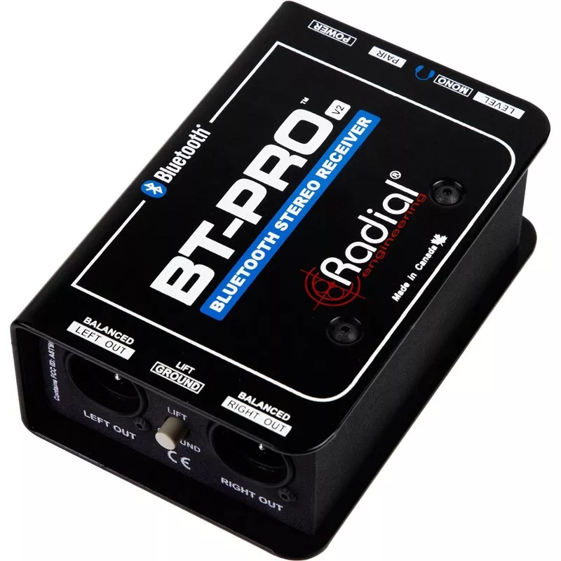 radial-bt-pro-v2-stereo-bluetooth-direct-box Radial BT-Pro V2 Stereo Bluetooth Direct Box