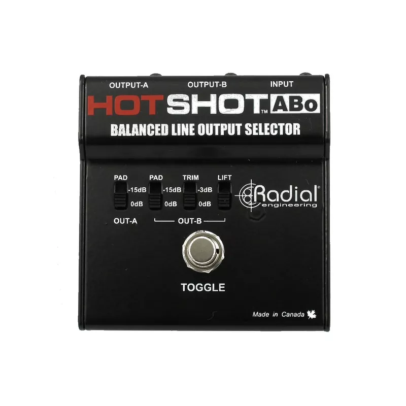 radial-hotshot-abo-line-output-selector Radial HotShot ABo Line Output Selector