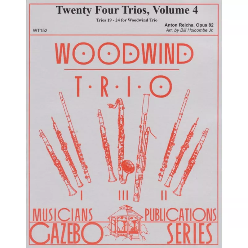 reicha-twenty-four-trios-opus-82-volume-4 Reicha, A :: Twenty Four Trios Opus 82 – Volume 4
