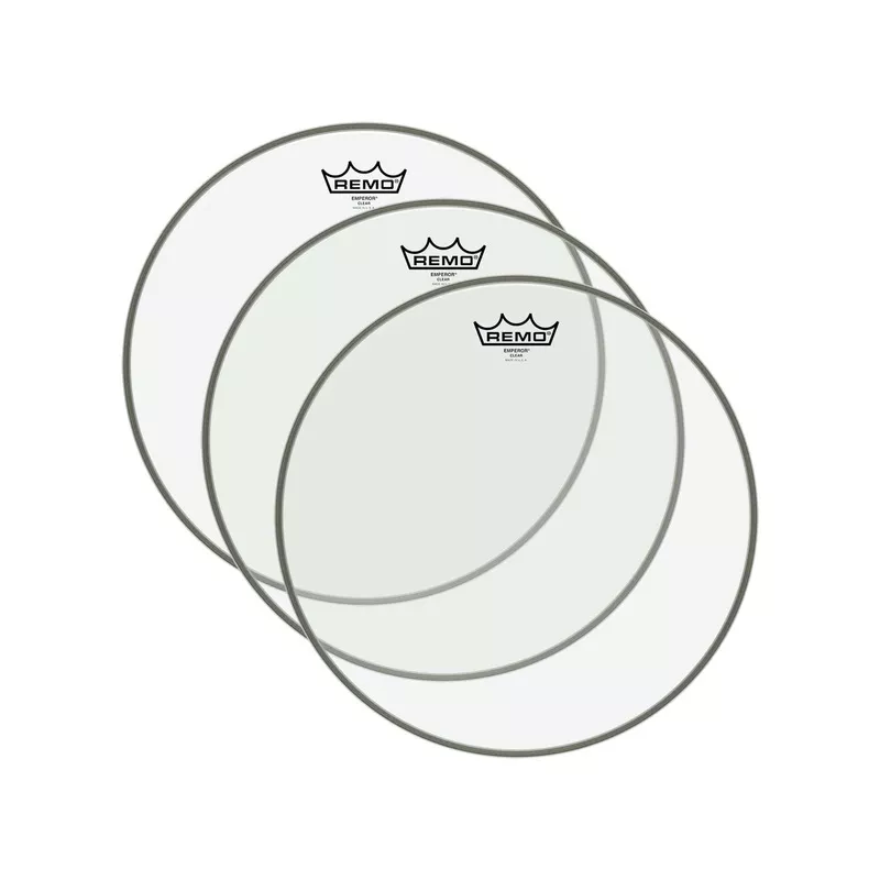 remo-13-emperor-clear-drumhead-3-pack-bundle Remo 13″ Emperor Clear Drumhead (3 Pack Bundle)
