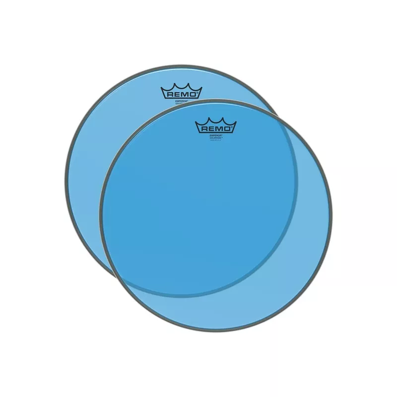 remo-14-emperor-colortone-blue-drumhead-2-pack-bundle Remo 14″ Emperor Colortone Blue Drumhead (2 Pack Bundle)
