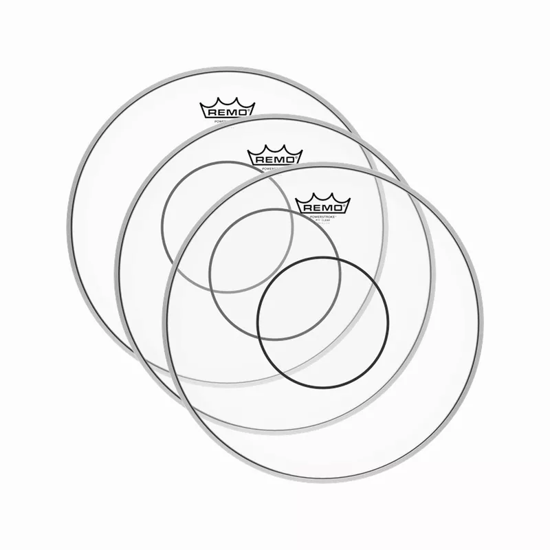 remo-14-powerstroke-77-clear-drumhead-3-pack-bundle Remo 14″ Powerstroke 77 Clear Drumhead (3 Pack Bundle)