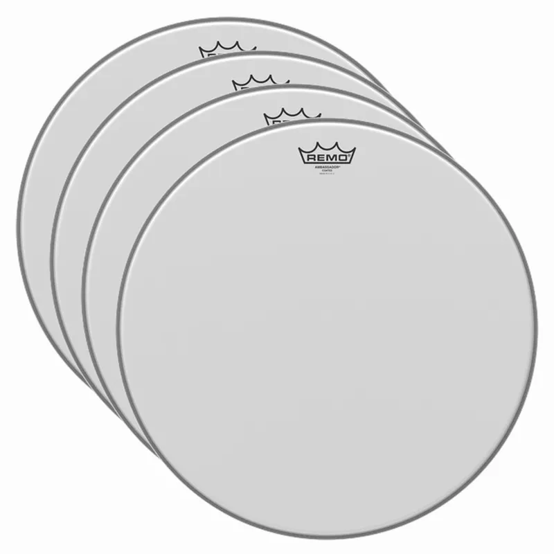 remo-18-ambassador-coated-drumhead-4-pack-bundle Remo 18″ Ambassador Coated Drumhead (4 Pack Bundle)
