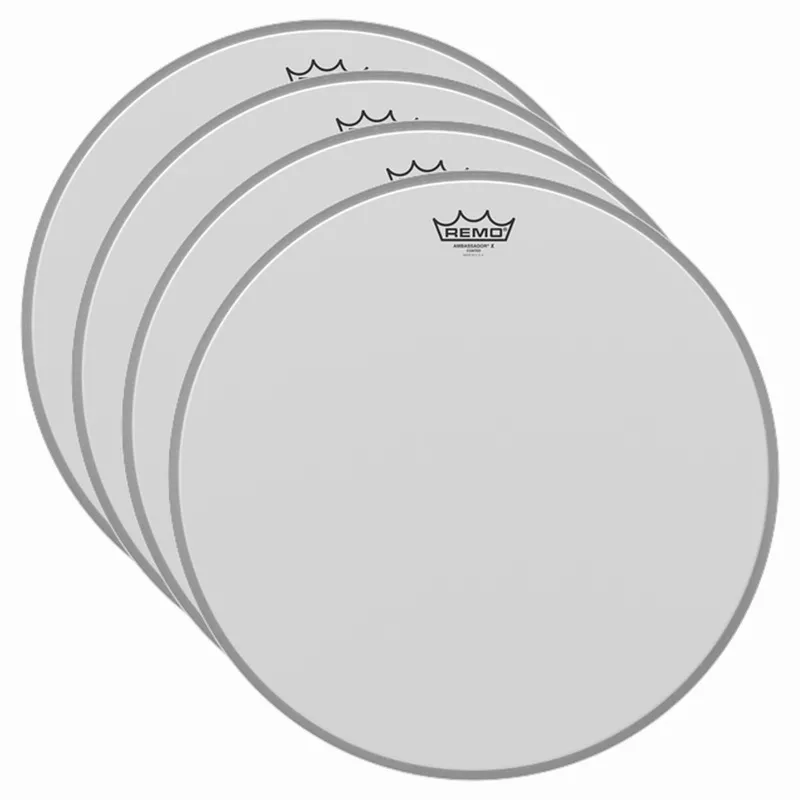 remo-18-ambassador-x-coated-drumhead-4-pack-bundle Remo 18″ Ambassador X Coated Drumhead (4 Pack Bundle)