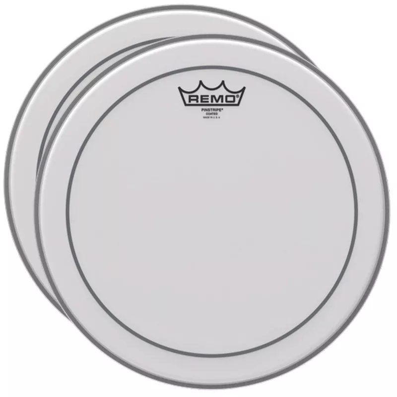 remo-24-pinstripe-coated-bass-drumhead-2-pack-bundle Remo 24″ Pinstripe Coated Bass Drumhead (2 Pack Bundle)