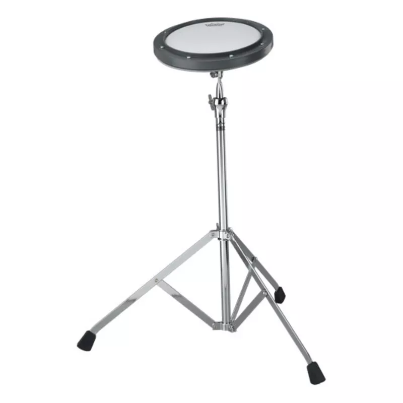remo-8-in-gray-tunable-ambassador-coated-drumhead-practice-pad-with-stand Remo 8 in. Gray Tunable Ambassador Coated Drumhead Practice Pad with Stand