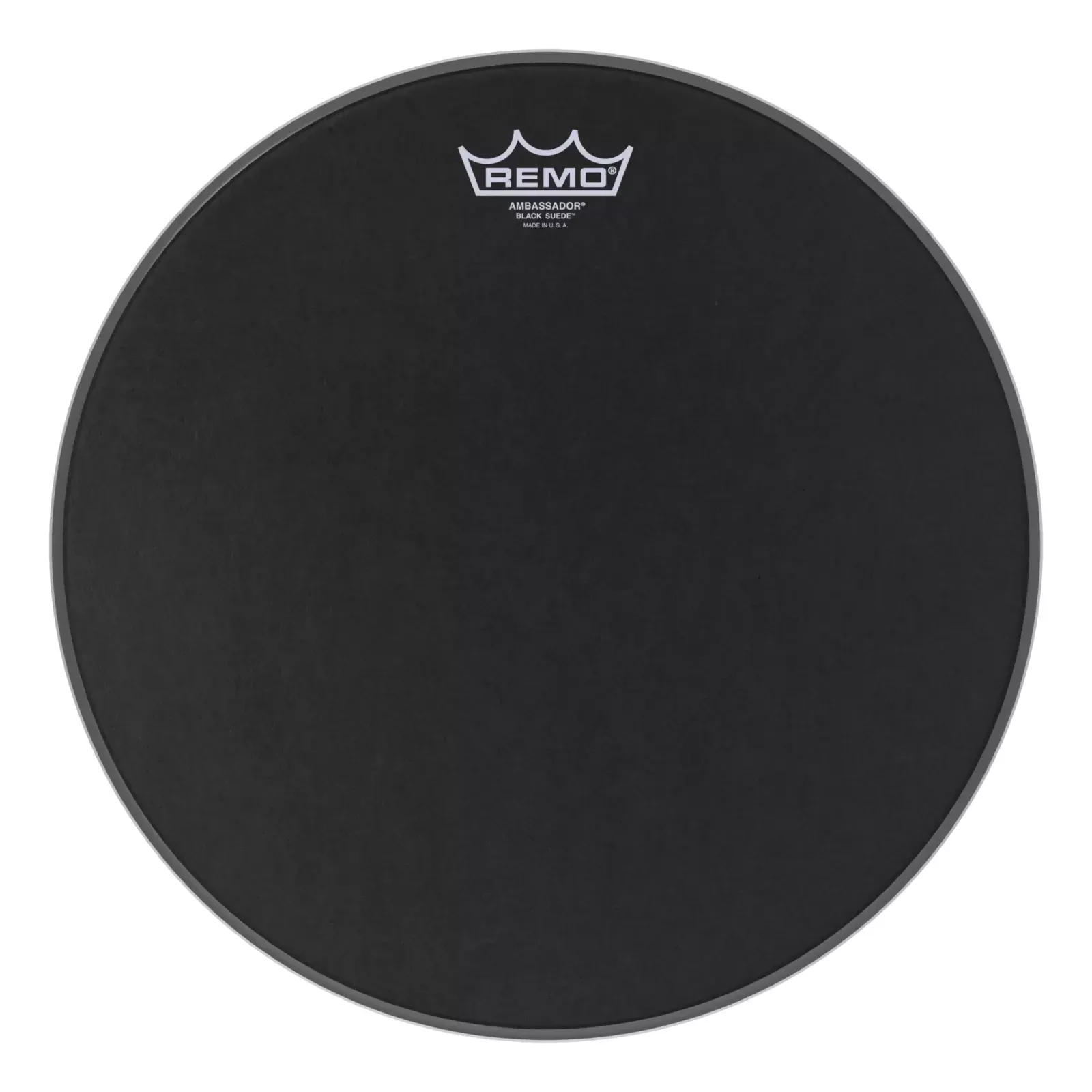 remo-ambassador-black-suede-batter-drumhead REMO AMBASSADOR BLACK SUEDE BATTER DRUMHEAD