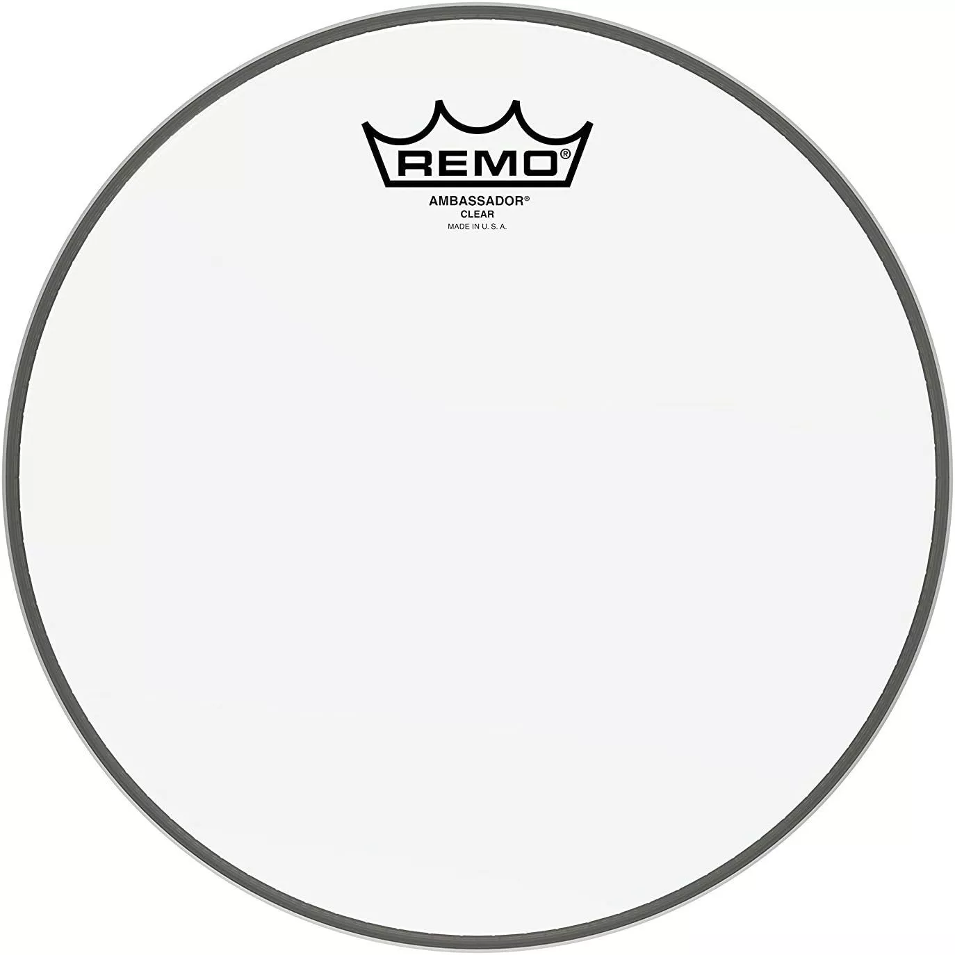 REMO AMBASSADOR CLEAR SINGLE PLY DRUMHEAD