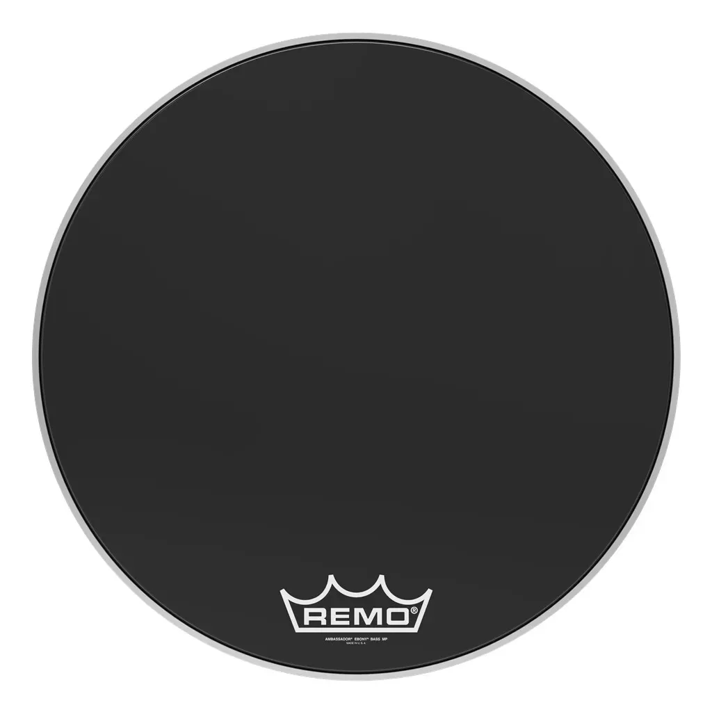 remo-ambassador-ebony-es-1016-mp-16-marching-bass-head Remo Ambassador Ebony ES-1016-MP 16" Marching Bass Head