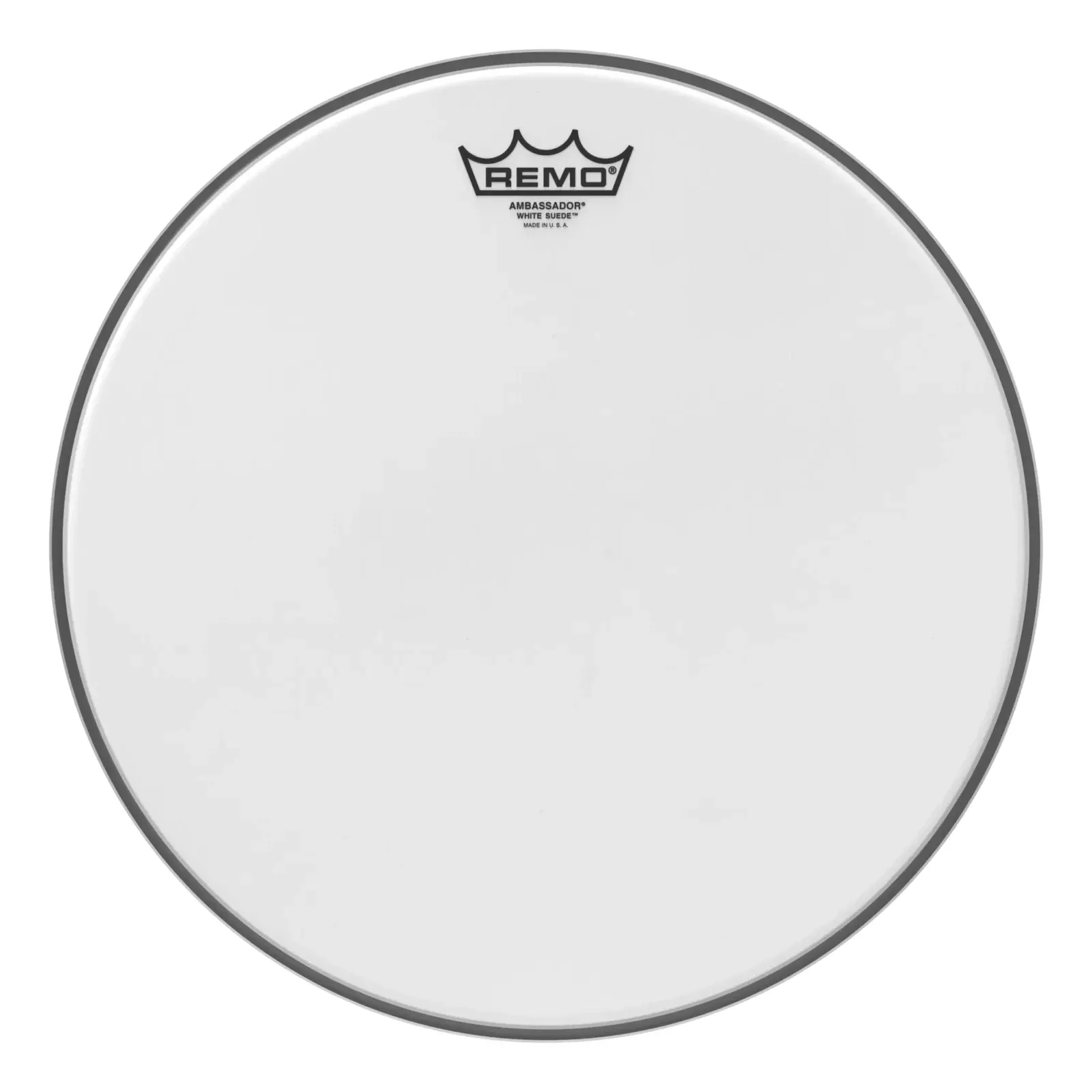remo-ambassador-white-suede-batter-drumhead REMO AMBASSADOR WHITE SUEDE BATTER DRUMHEAD