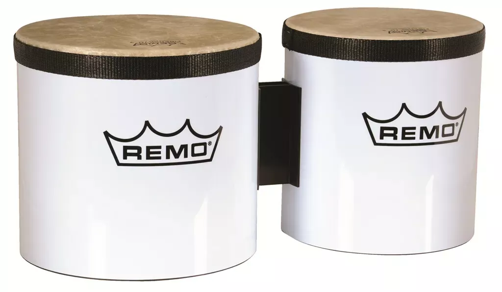 remo-bg-5300-00-pre-tuned-bongos-white Remo BG-5300-00 Pre-Tuned Bongos, White