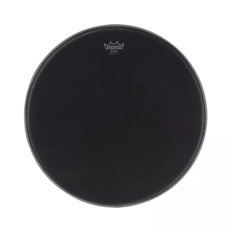 Remo Ebony Banjo Head, 11in Diameter, Low Crown