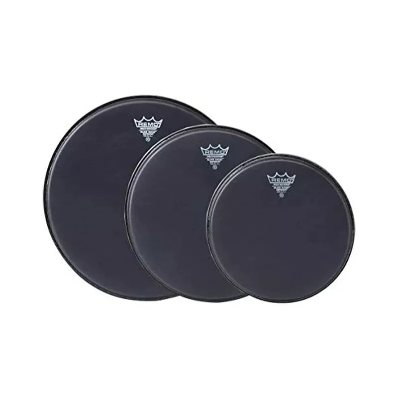 remo-emperor-black-suede-drumhead-pack-12-13-16 Remo Emperor Black Suede Drumhead Pack 12/13/16