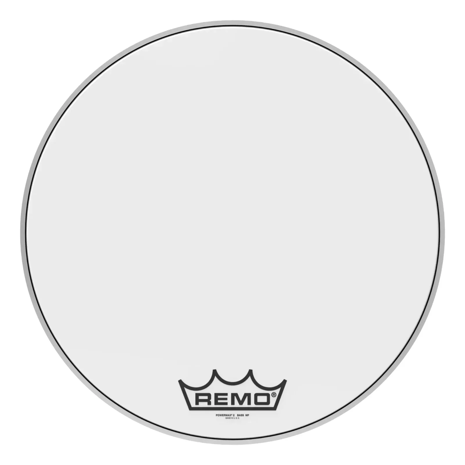 remo-powermax-2-ultra-white-bass-drumhead REMO POWERMAX 2 ULTRA WHITE BASS DRUMHEAD