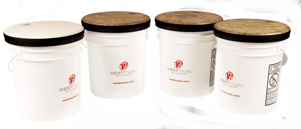 remo-rhythm-lid-set-4-heads-buckets Remo Rhythm Lid Set of 4 Heads and Buckets
