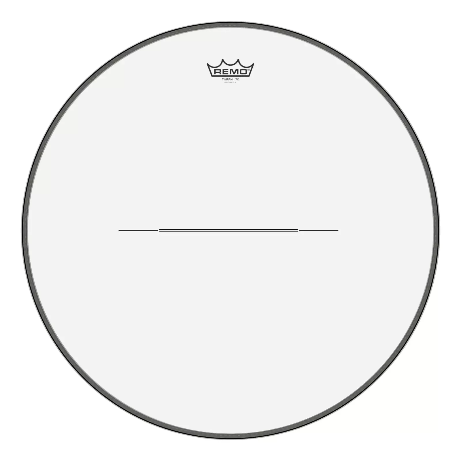 REMO TIMPANI CLEAR STEEL INSERT RING DRUMHEAD TC SS