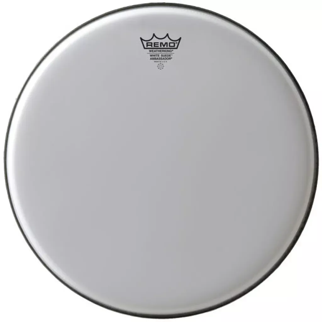 remo-white-suede-emperor-be-0812-ws-12-drum-head Remo White Suede Emperor BE-0812-WS 12" Drum Head
