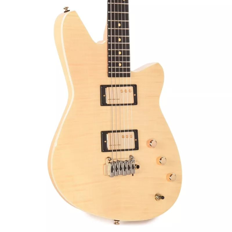 reverend-descent-w-10th-anniversary-natural-electric-guitar Reverend Descent W 10th Anniversary Natural Electric Guitar