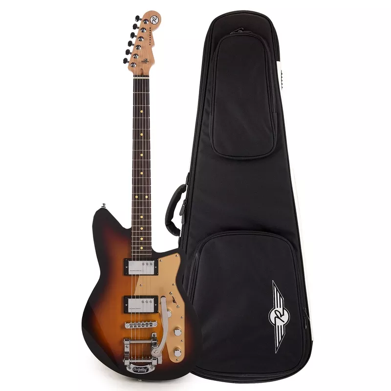 reverend-jetstream-hc-w-bigsby-3-tone-burst-soft-case-bundle Reverend Jetstream HC w/Bigsby 3-Tone Burst Soft Case Bundle
